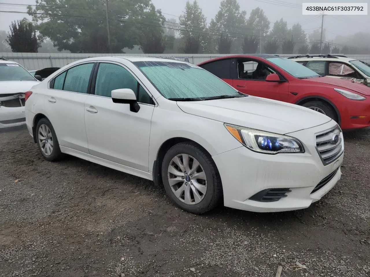 2015 Subaru Legacy 2.5I Premium VIN: 4S3BNAC61F3037792 Lot: 68985364