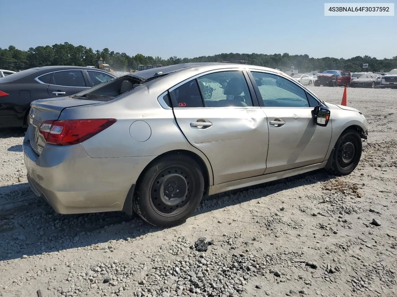 2015 Subaru Legacy 2.5I Limited VIN: 4S3BNAL64F3037592 Lot: 69368214