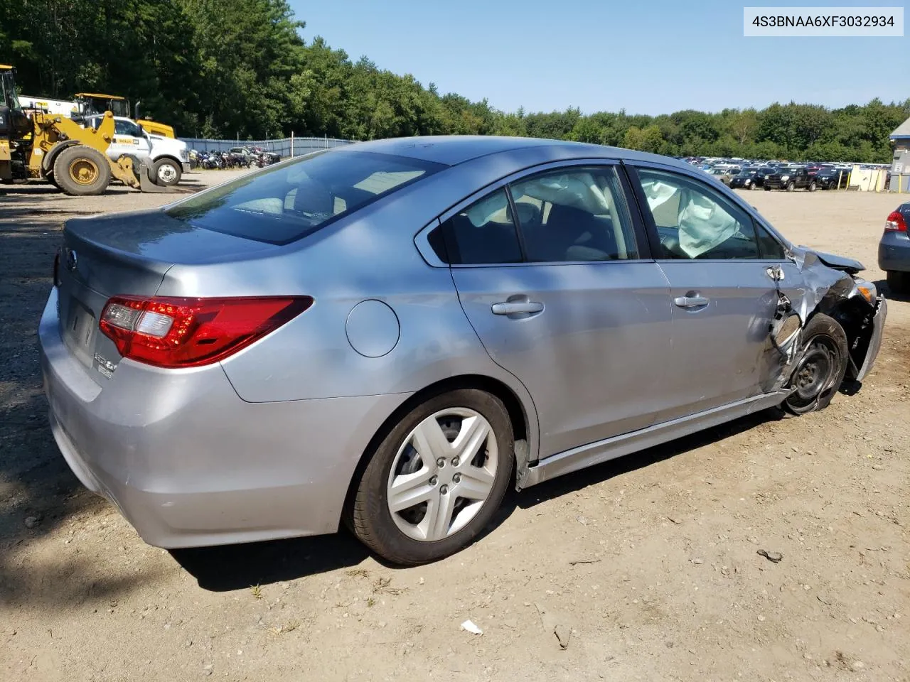 2015 Subaru Legacy 2.5I VIN: 4S3BNAA6XF3032934 Lot: 69644404