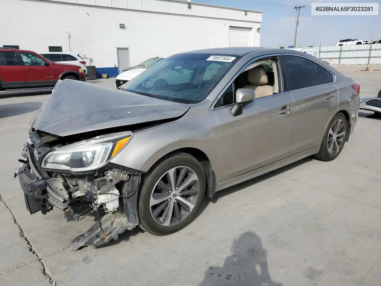 4S3BNAL65F3023281 2015 Subaru Legacy 2.5I Limited