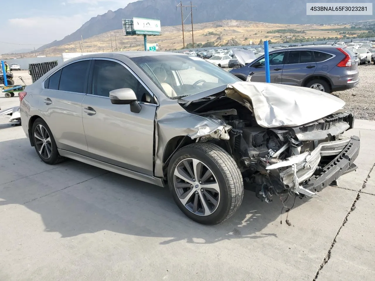 2015 Subaru Legacy 2.5I Limited VIN: 4S3BNAL65F3023281 Lot: 70687664