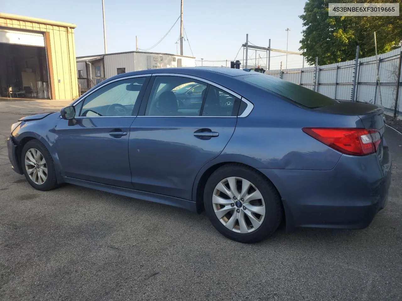 2015 Subaru Legacy 2.5I Premium VIN: 4S3BNBE6XF3019665 Lot: 70707694