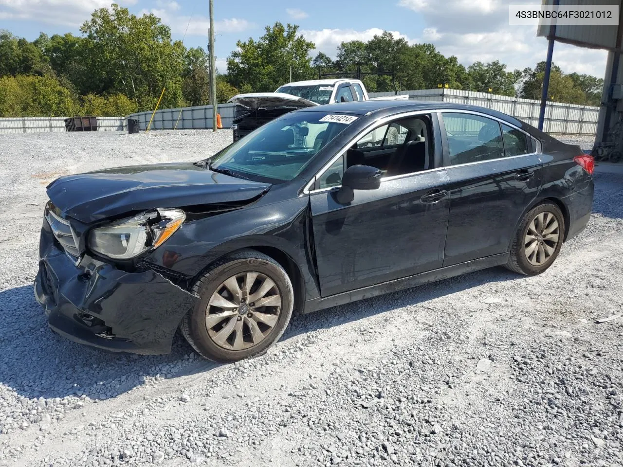 2015 Subaru Legacy 2.5I Premium VIN: 4S3BNBC64F3021012 Lot: 71414214