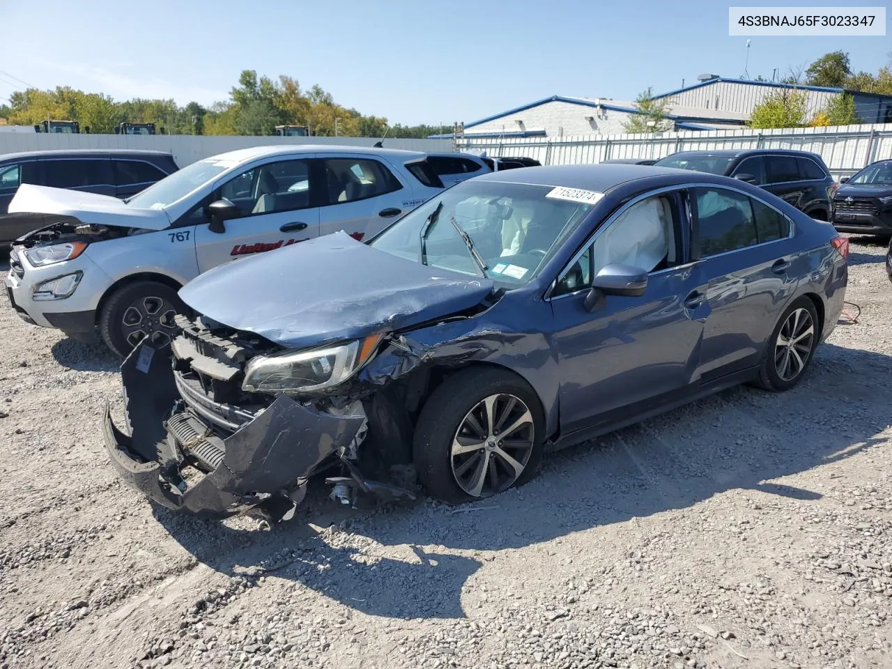 2015 Subaru Legacy 2.5I Limited VIN: 4S3BNAJ65F3023347 Lot: 71523374