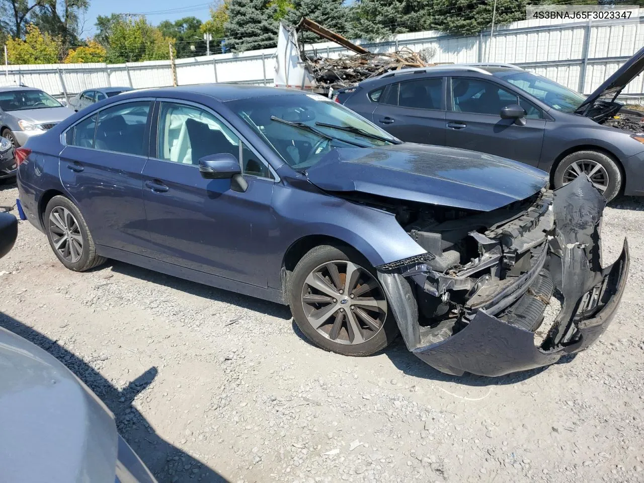 2015 Subaru Legacy 2.5I Limited VIN: 4S3BNAJ65F3023347 Lot: 71523374