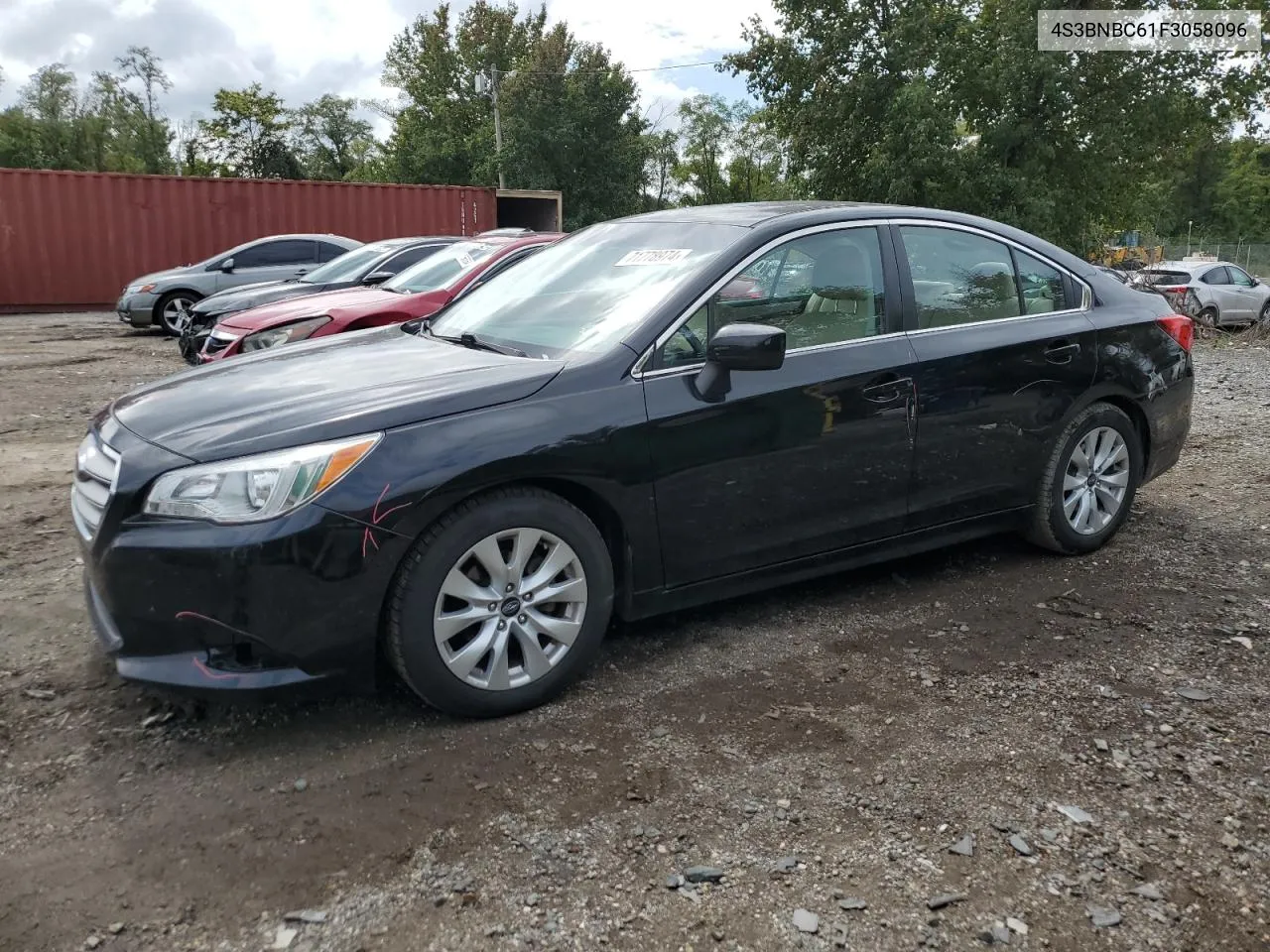 2015 Subaru Legacy 2.5I Premium VIN: 4S3BNBC61F3058096 Lot: 71778974