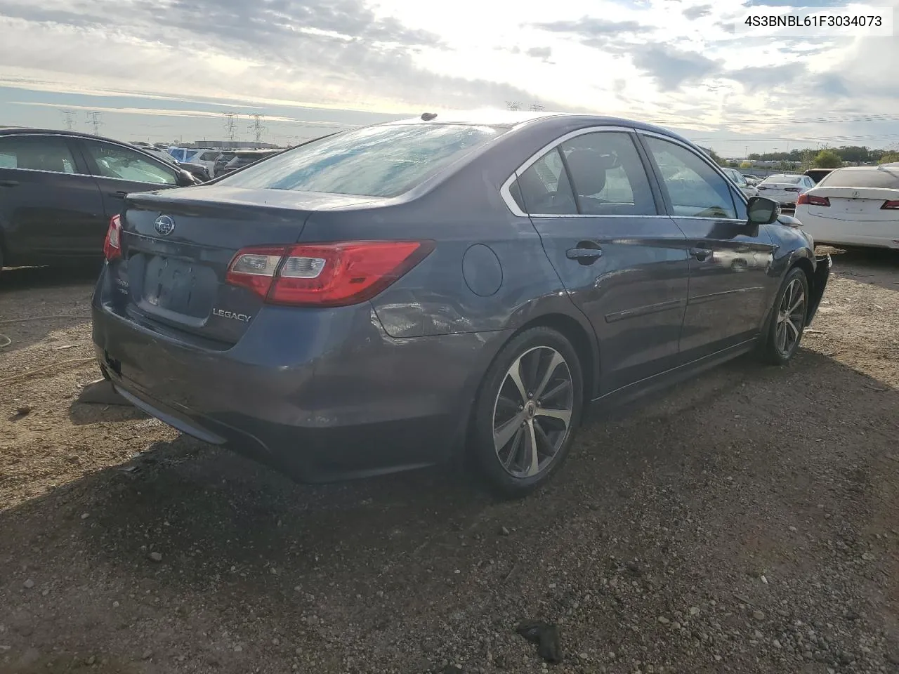 2015 Subaru Legacy 2.5I Limited VIN: 4S3BNBL61F3034073 Lot: 74457404