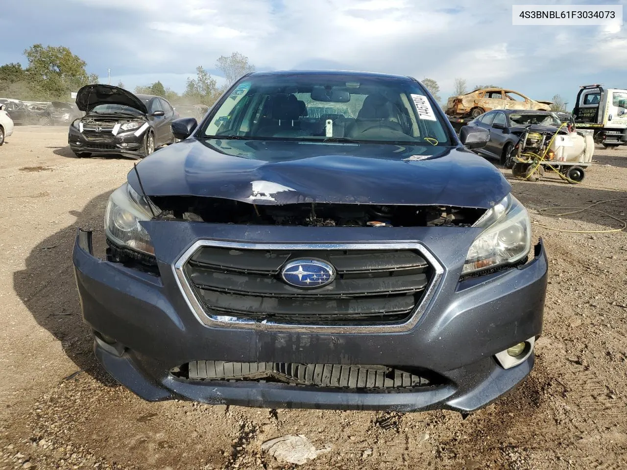 2015 Subaru Legacy 2.5I Limited VIN: 4S3BNBL61F3034073 Lot: 74457404