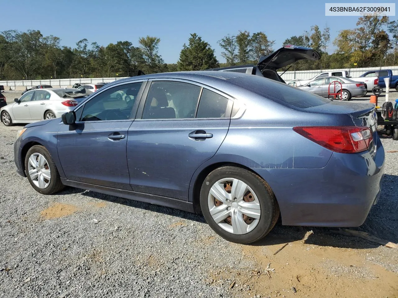 2015 Subaru Legacy 2.5I VIN: 4S3BNBA62F3009041 Lot: 74993594