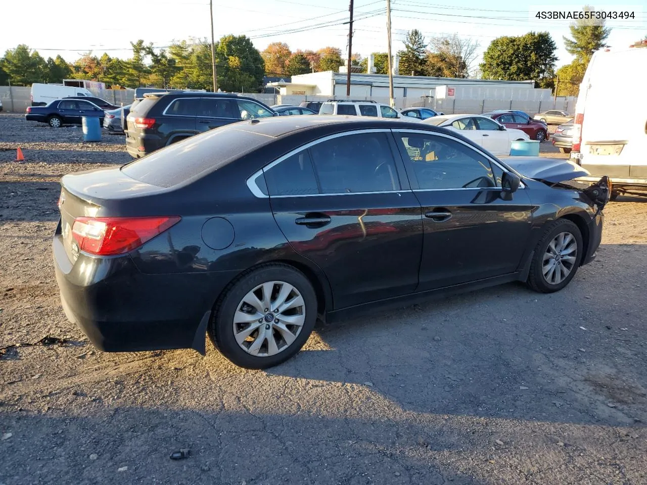 2015 Subaru Legacy 2.5I Premium VIN: 4S3BNAE65F3043494 Lot: 75239614