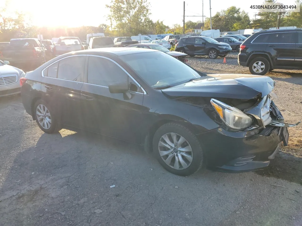 2015 Subaru Legacy 2.5I Premium VIN: 4S3BNAE65F3043494 Lot: 75239614