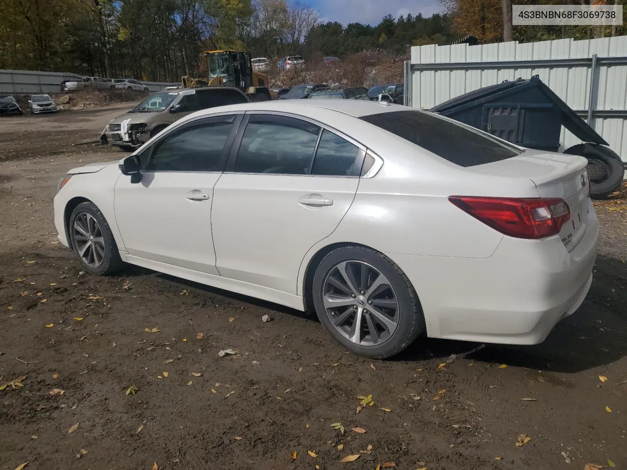 2015 Subaru Legacy 2.5I Limited VIN: 4S3BNBN68F3069738 Lot: 76182484