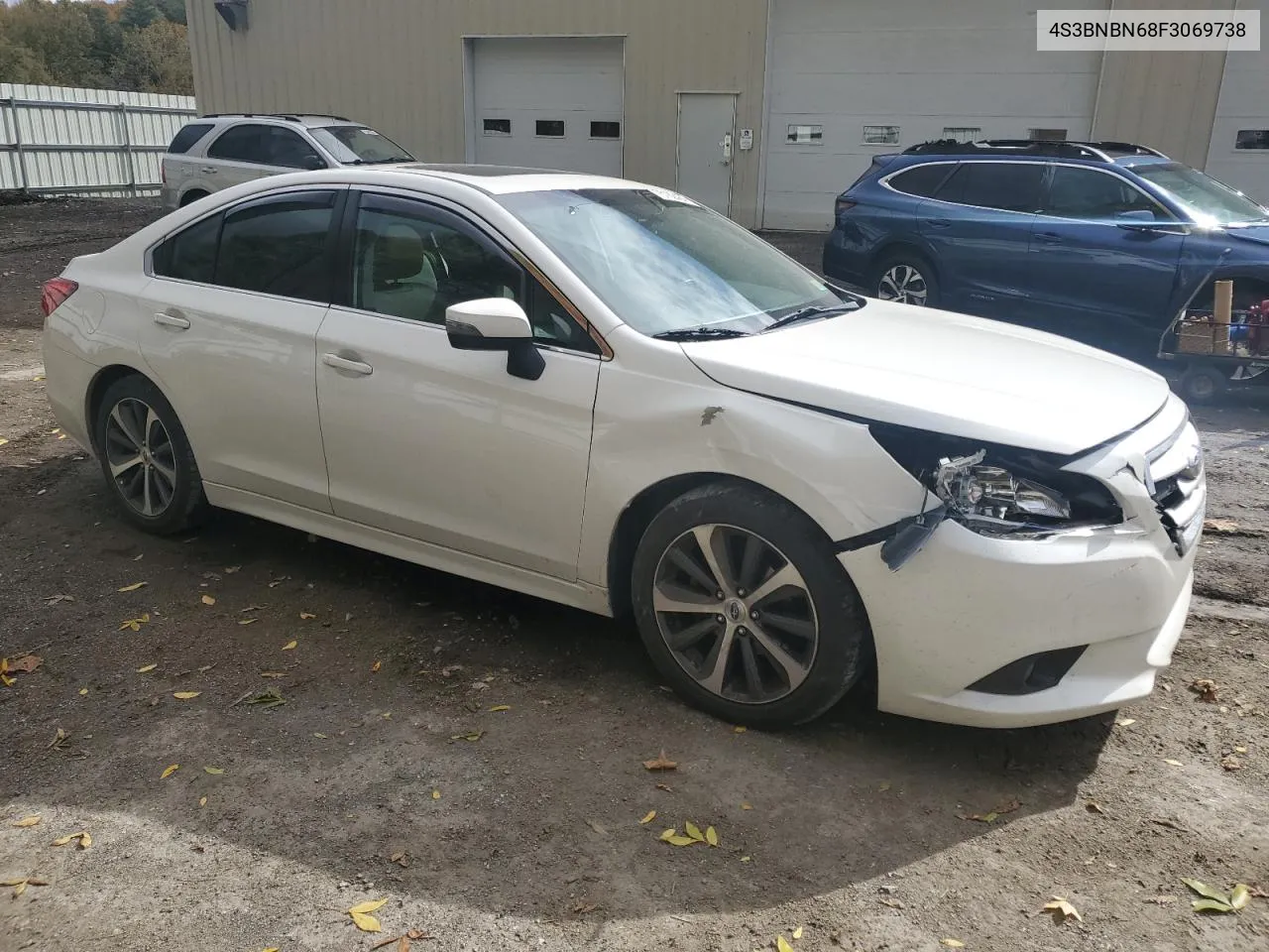 2015 Subaru Legacy 2.5I Limited VIN: 4S3BNBN68F3069738 Lot: 76182484