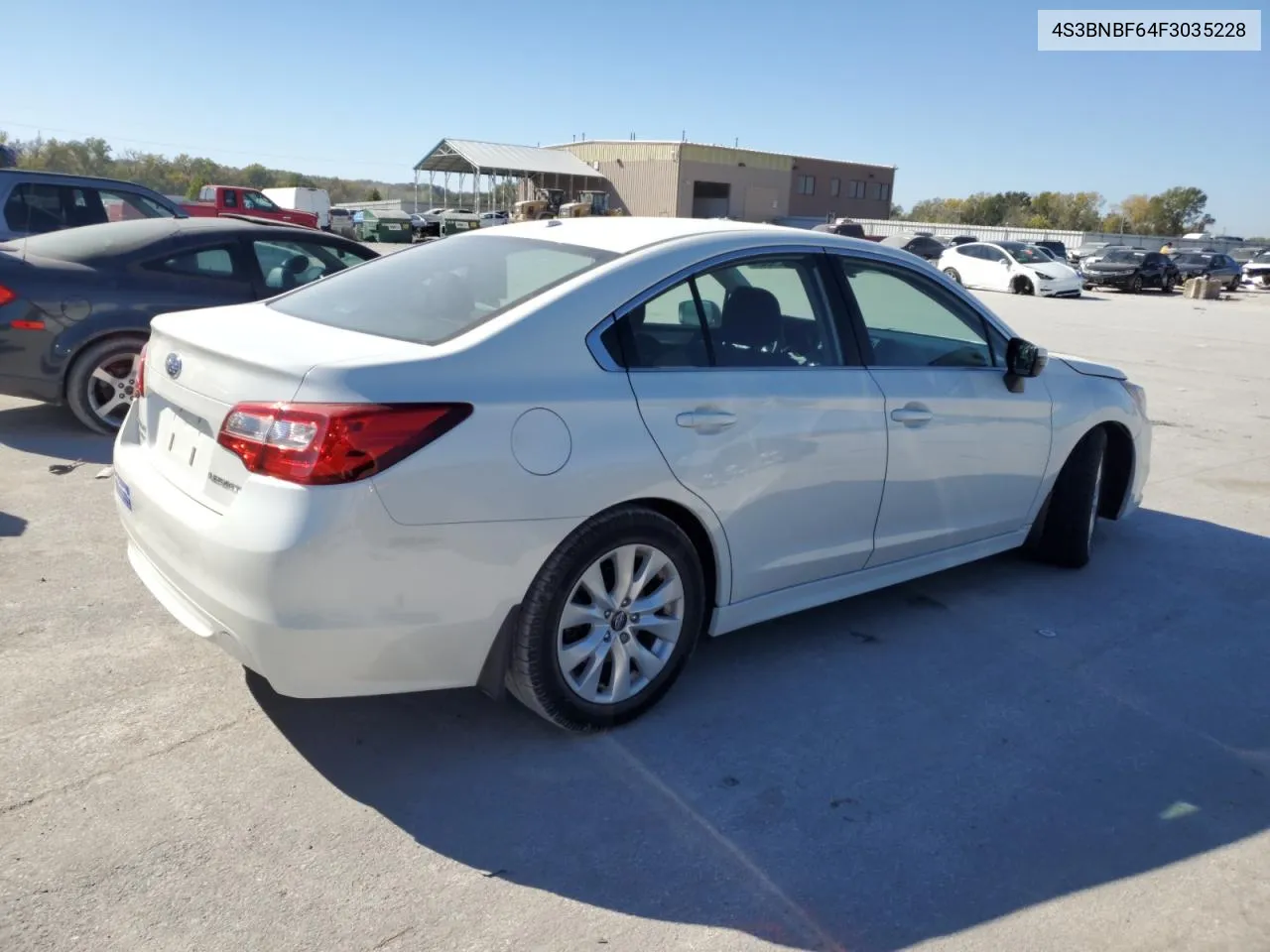 2015 Subaru Legacy 2.5I Premium VIN: 4S3BNBF64F3035228 Lot: 76695424