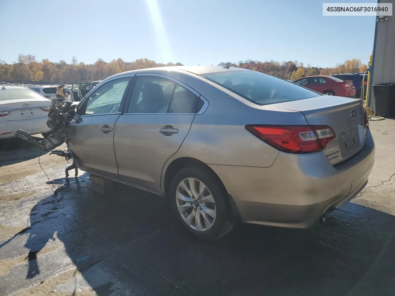 2015 Subaru Legacy 2.5I Premium VIN: 4S3BNAC66F3016940 Lot: 76702974