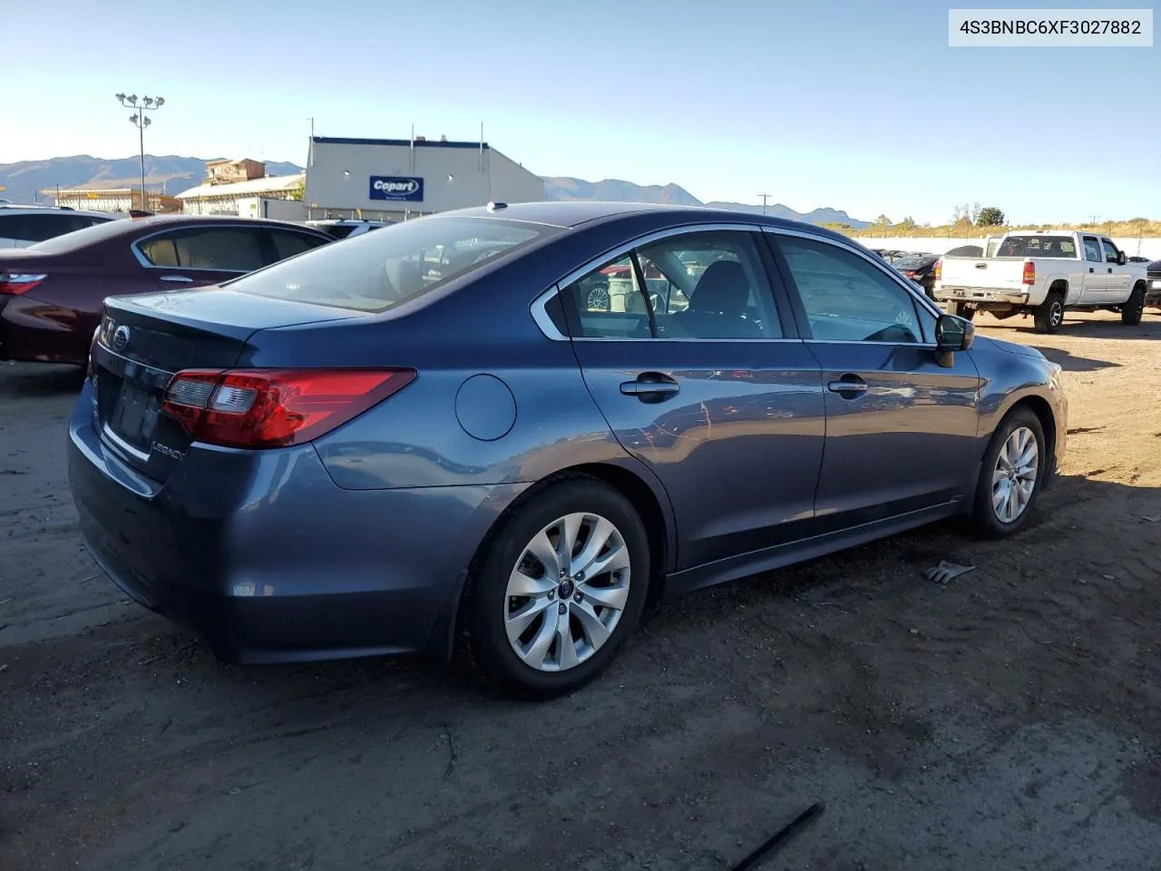 2015 Subaru Legacy 2.5I Premium VIN: 4S3BNBC6XF3027882 Lot: 76763904