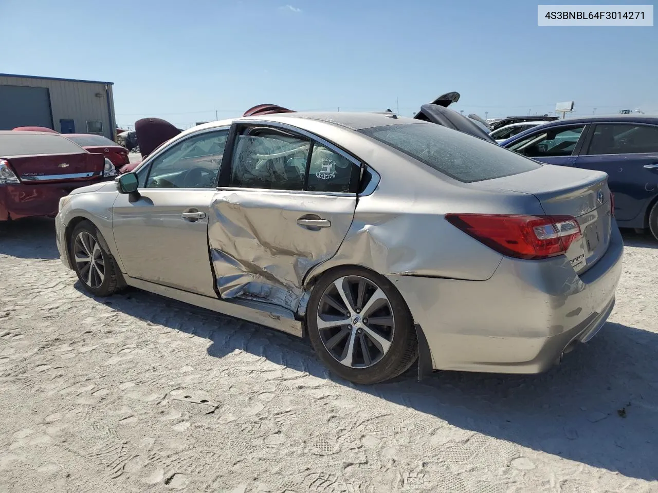 2015 Subaru Legacy 2.5I Limited VIN: 4S3BNBL64F3014271 Lot: 77207254