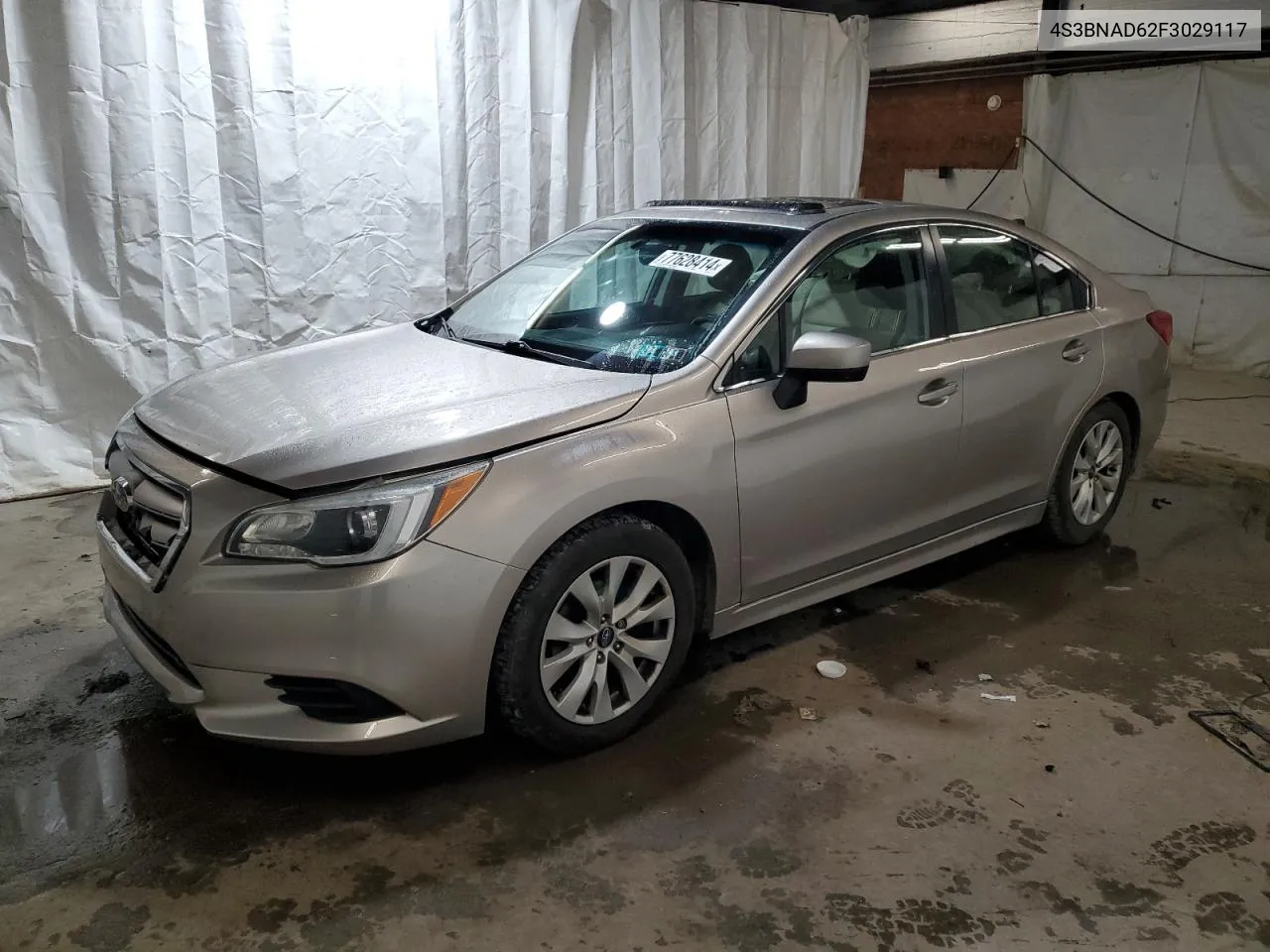 2015 Subaru Legacy 2.5I Premium VIN: 4S3BNAD62F3029117 Lot: 77628414