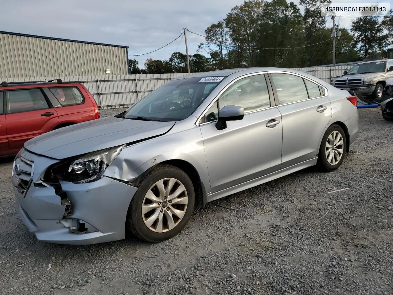 2015 Subaru Legacy 2.5I Premium VIN: 4S3BNBC61F3013143 Lot: 77866464