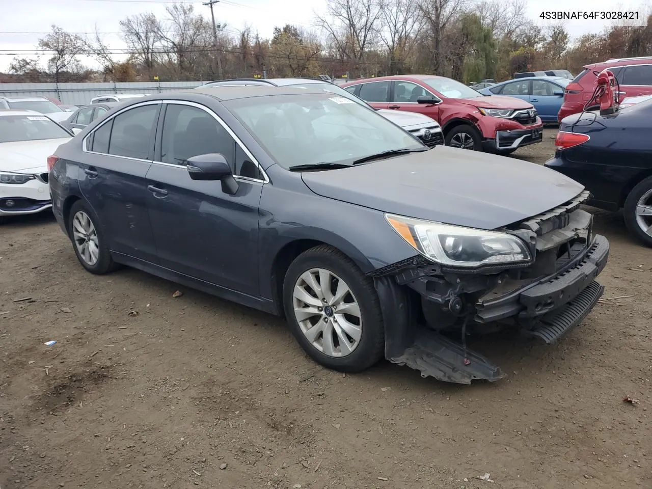 2015 Subaru Legacy 2.5I Premium VIN: 4S3BNAF64F3028421 Lot: 78011964