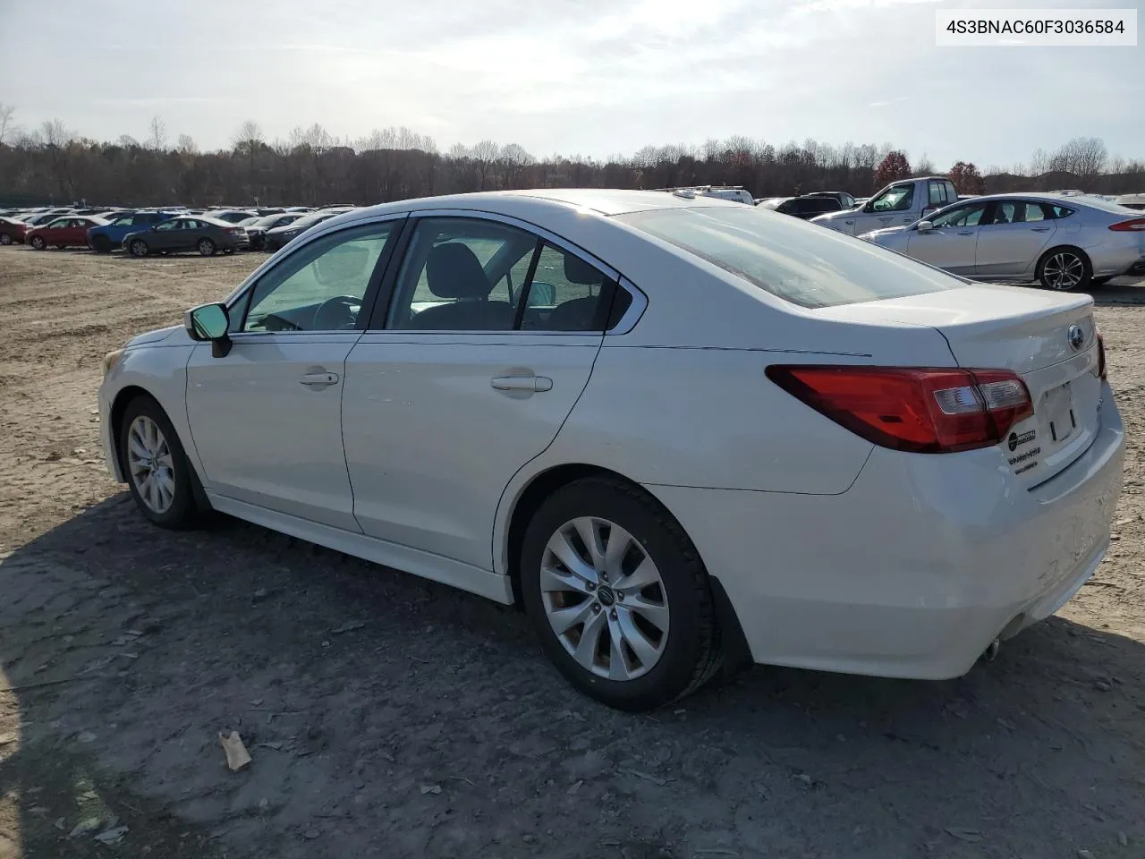 2015 Subaru Legacy 2.5I Premium VIN: 4S3BNAC60F3036584 Lot: 78466454