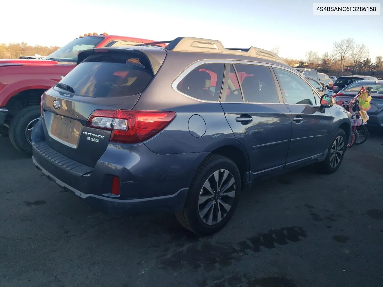 2015 Subaru Outback 2.5I Limited VIN: 4S4BSANC6F3286158 Lot: 78636104