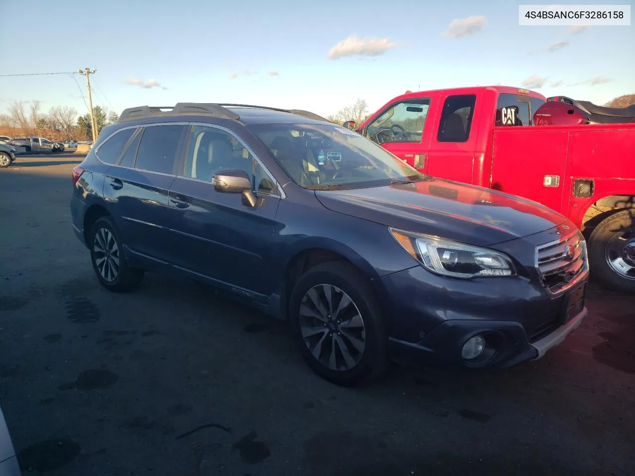 2015 Subaru Outback 2.5I Limited VIN: 4S4BSANC6F3286158 Lot: 78636104