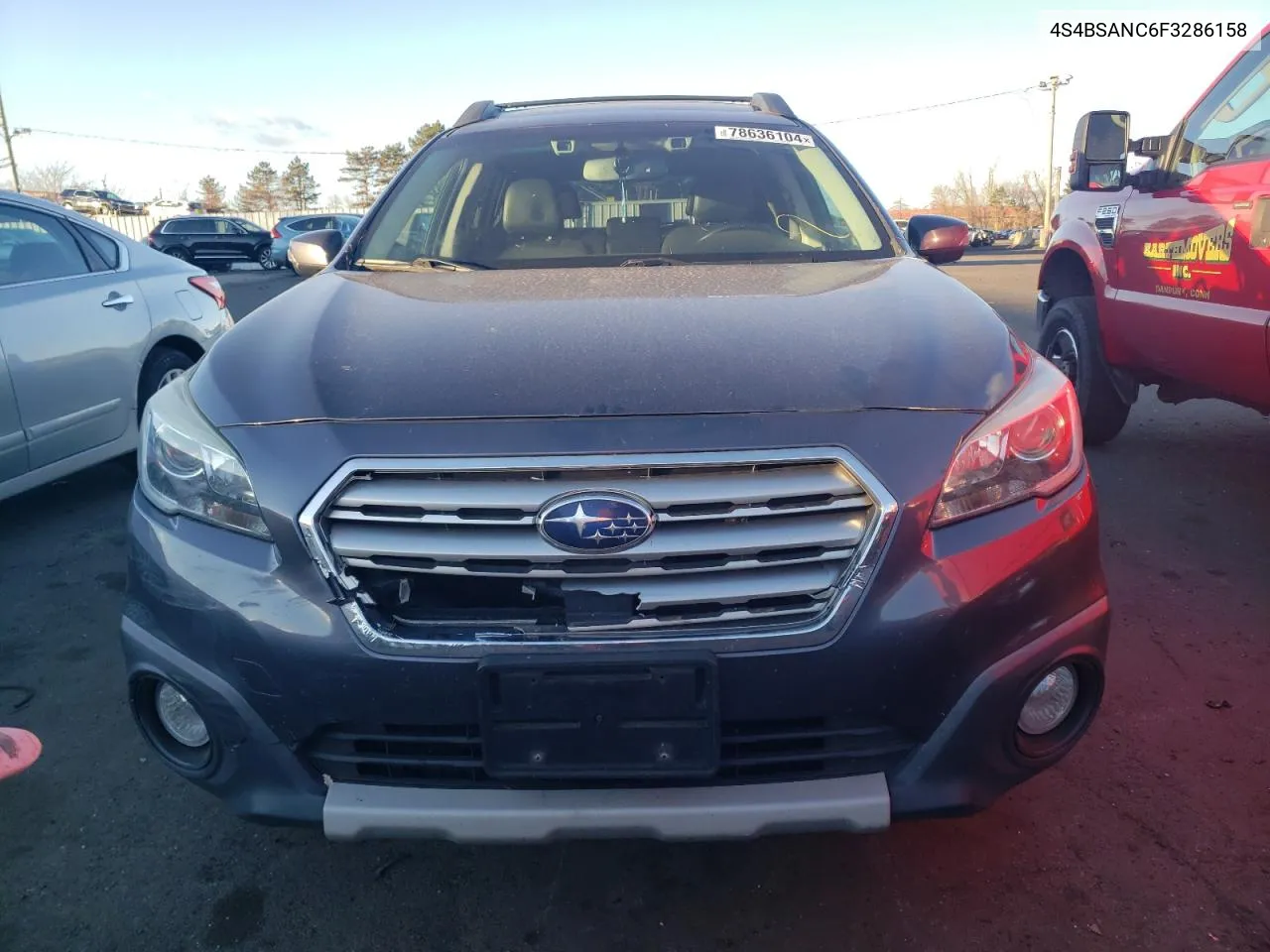 2015 Subaru Outback 2.5I Limited VIN: 4S4BSANC6F3286158 Lot: 78636104