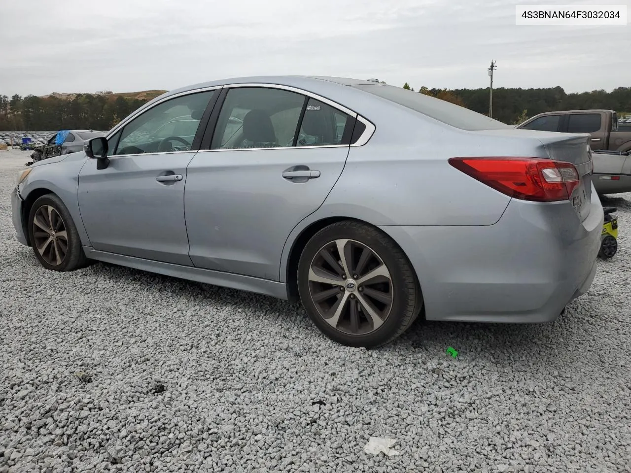 2015 Subaru Legacy 2.5I Limited VIN: 4S3BNAN64F3032034 Lot: 78896234