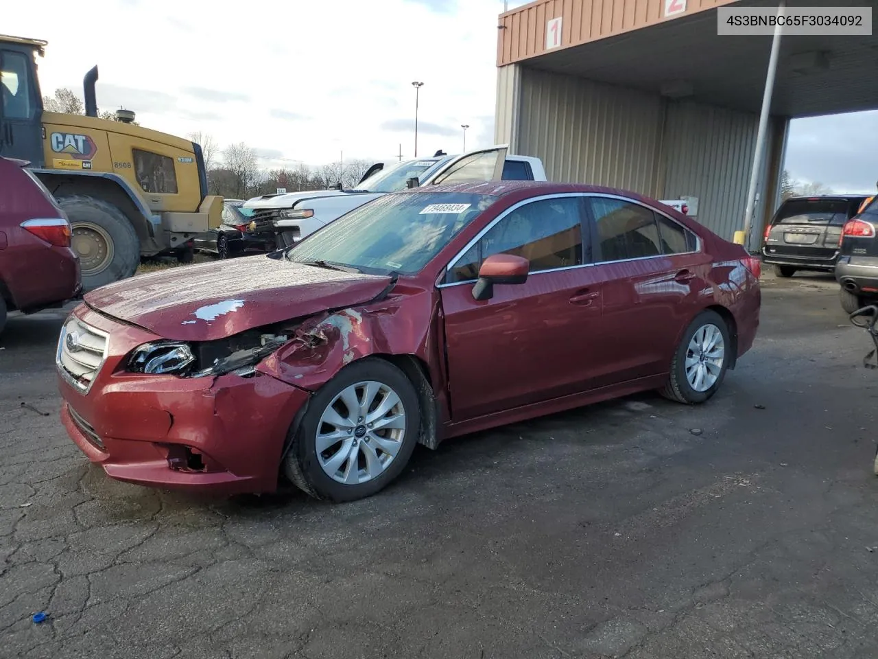 2015 Subaru Legacy 2.5I Premium VIN: 4S3BNBC65F3034092 Lot: 79468434