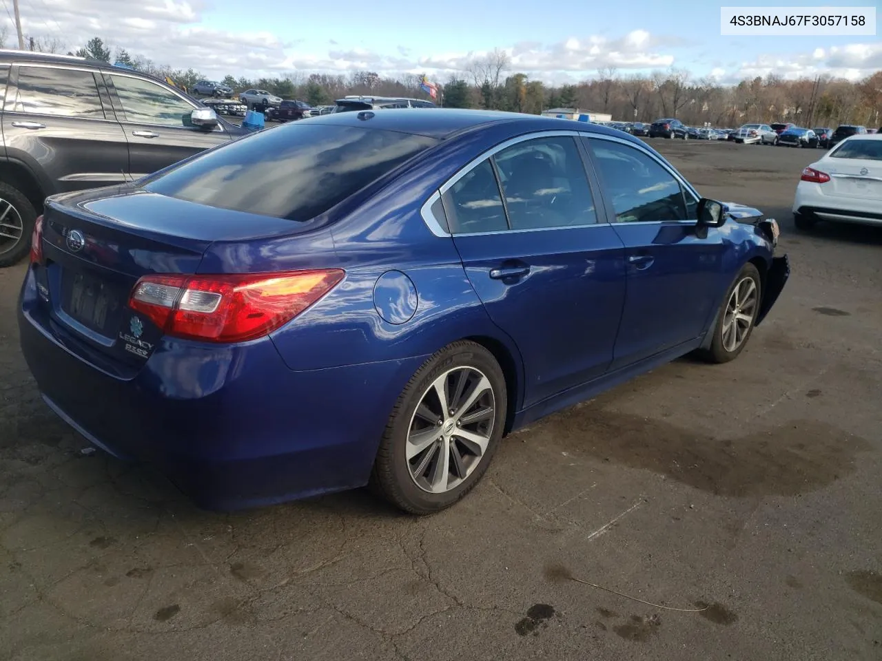 2015 Subaru Legacy 2.5I Limited VIN: 4S3BNAJ67F3057158 Lot: 79642284