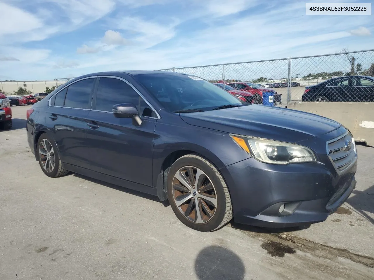 2015 Subaru Legacy 2.5I Limited VIN: 4S3BNAL63F3052228 Lot: 80085734