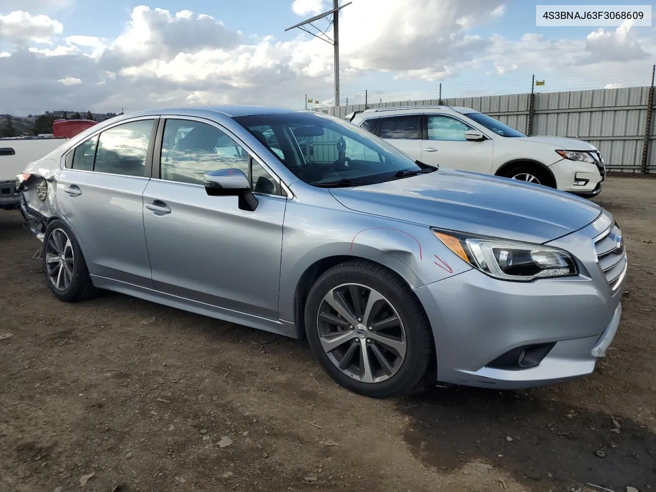 2015 Subaru Legacy 2.5I Limited VIN: 4S3BNAJ63F3068609 Lot: 80917034