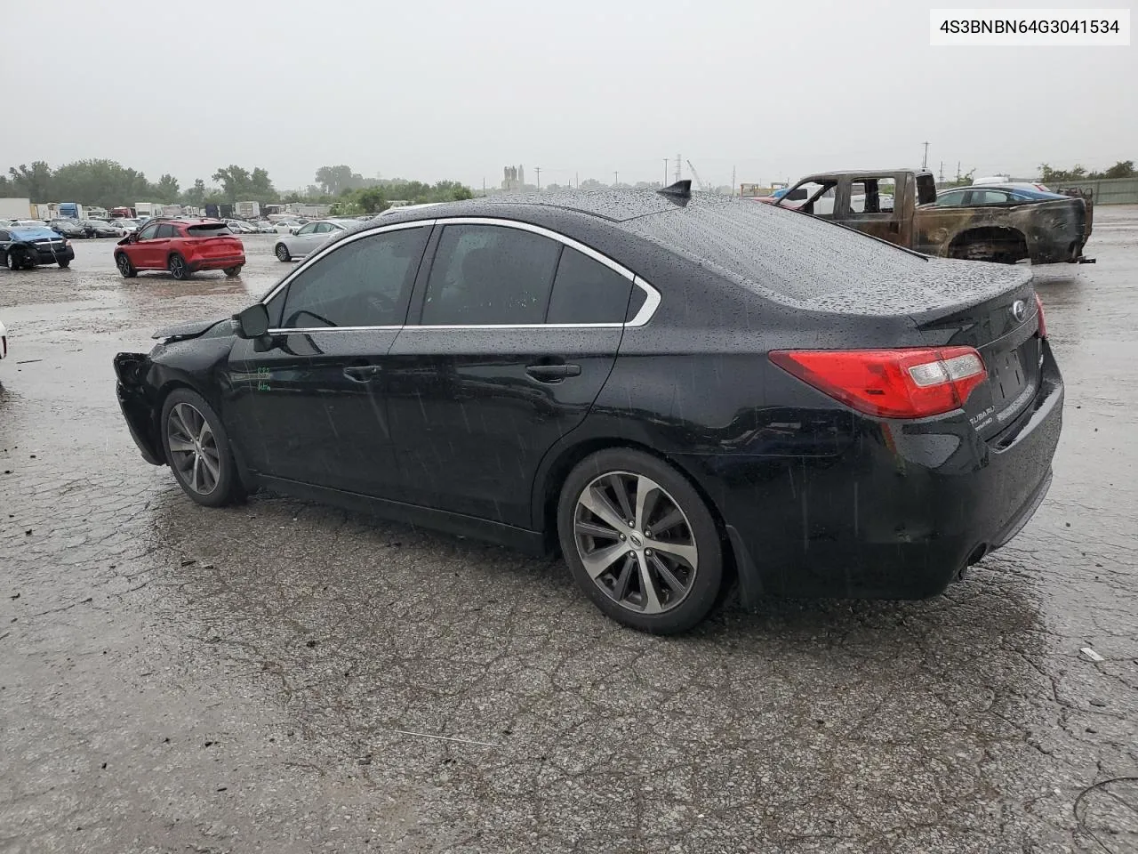 2016 Subaru Legacy 2.5I Limited VIN: 4S3BNBN64G3041534 Lot: 61414594