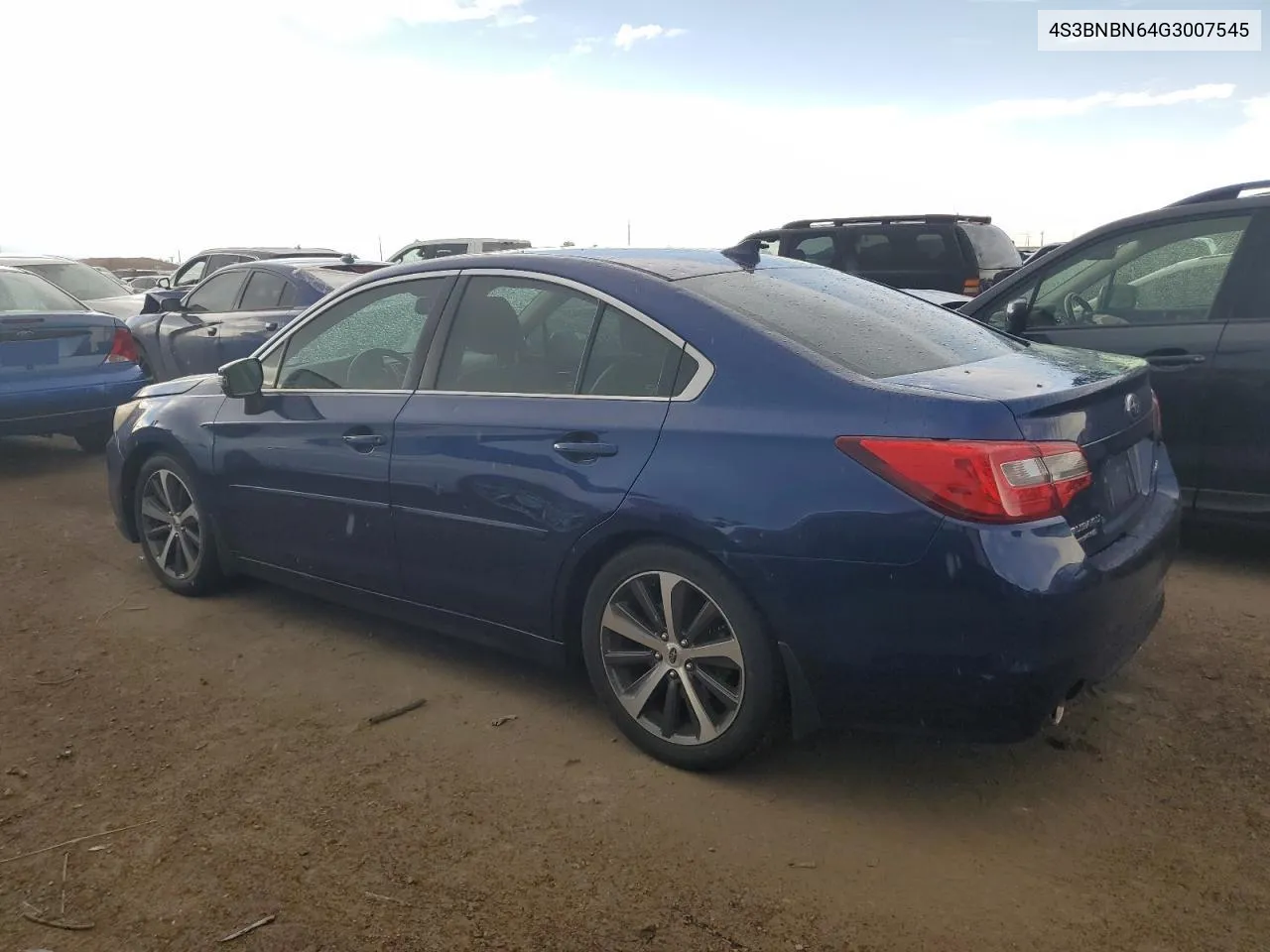 2016 Subaru Legacy 2.5I Limited VIN: 4S3BNBN64G3007545 Lot: 64983474