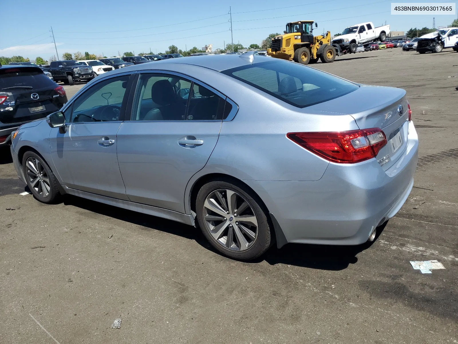 2016 Subaru Legacy 2.5I Limited VIN: 4S3BNBN69G3017665 Lot: 67338534