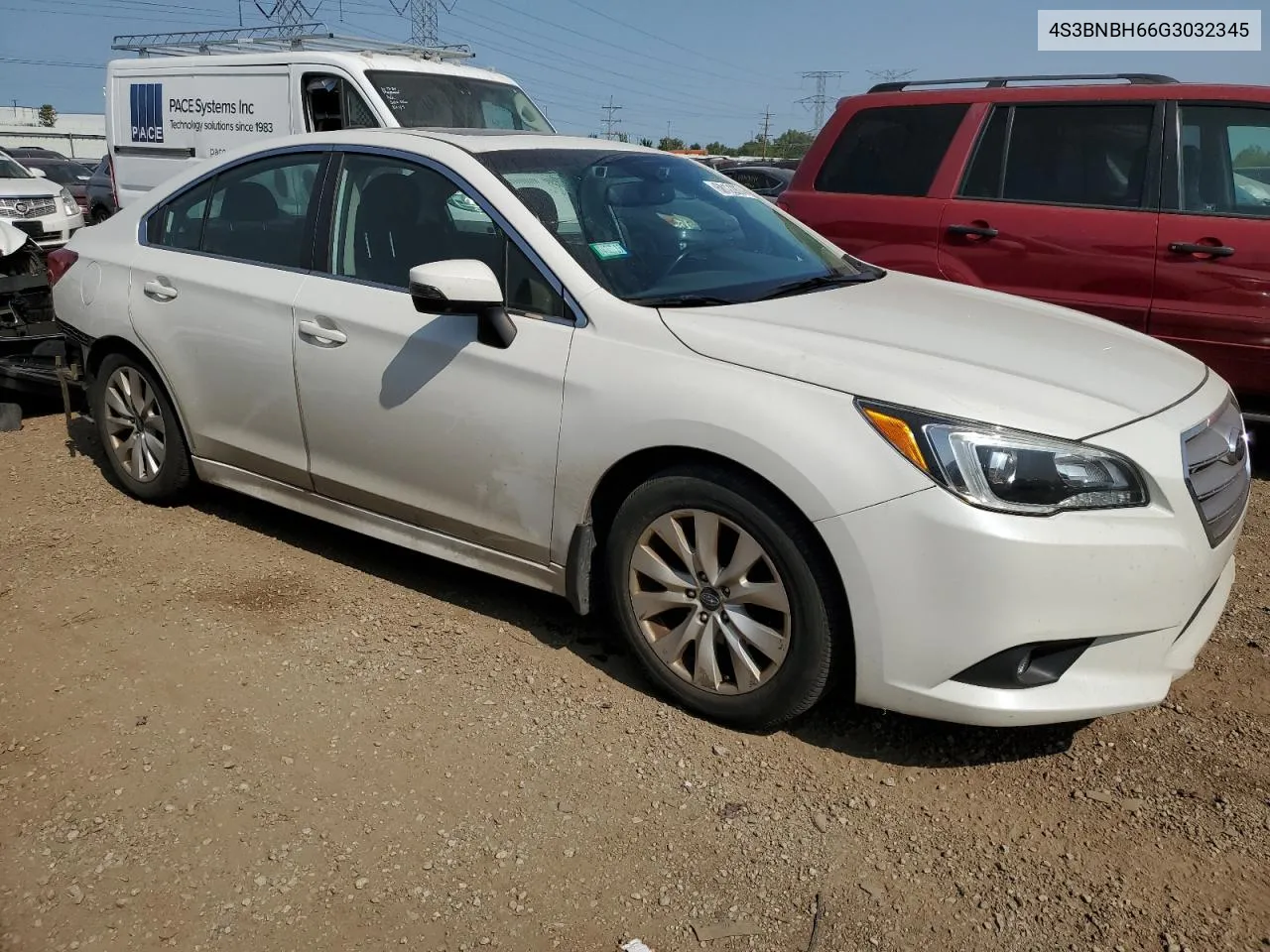 2016 Subaru Legacy 2.5I Premium VIN: 4S3BNBH66G3032345 Lot: 68122874