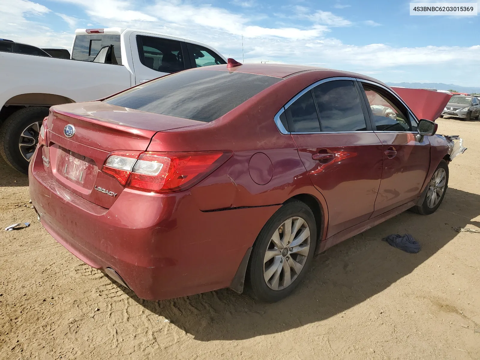 4S3BNBC62G3015369 2016 Subaru Legacy 2.5I Premium