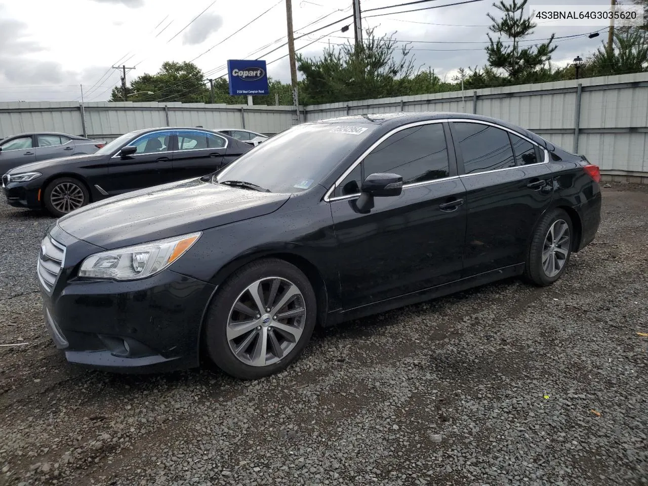 2016 Subaru Legacy 2.5I Limited VIN: 4S3BNAL64G3035620 Lot: 69242954