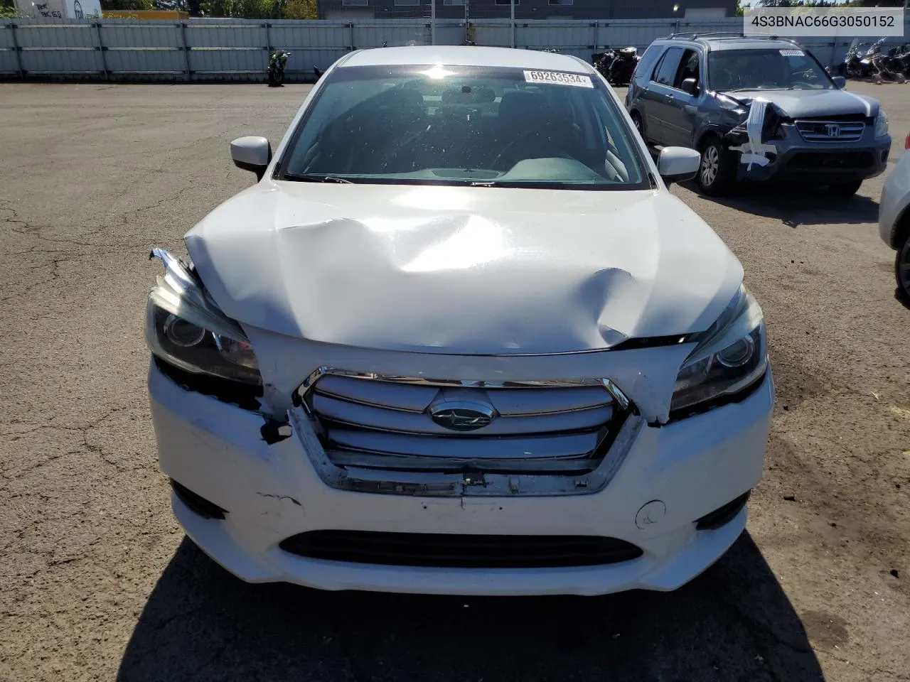 2016 Subaru Legacy 2.5I Premium VIN: 4S3BNAC66G3050152 Lot: 69263534