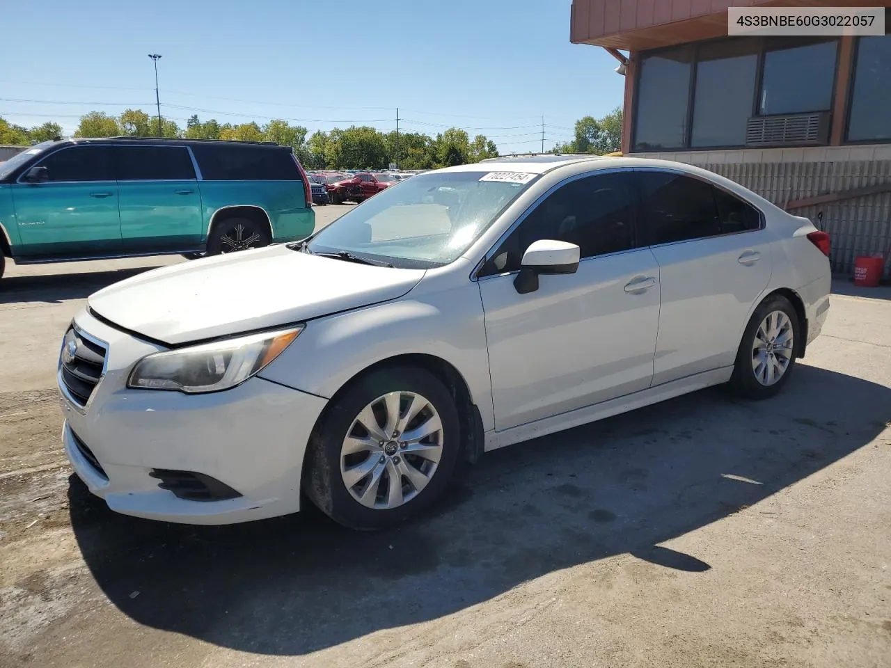 2016 Subaru Legacy 2.5I Premium VIN: 4S3BNBE60G3022057 Lot: 70227454