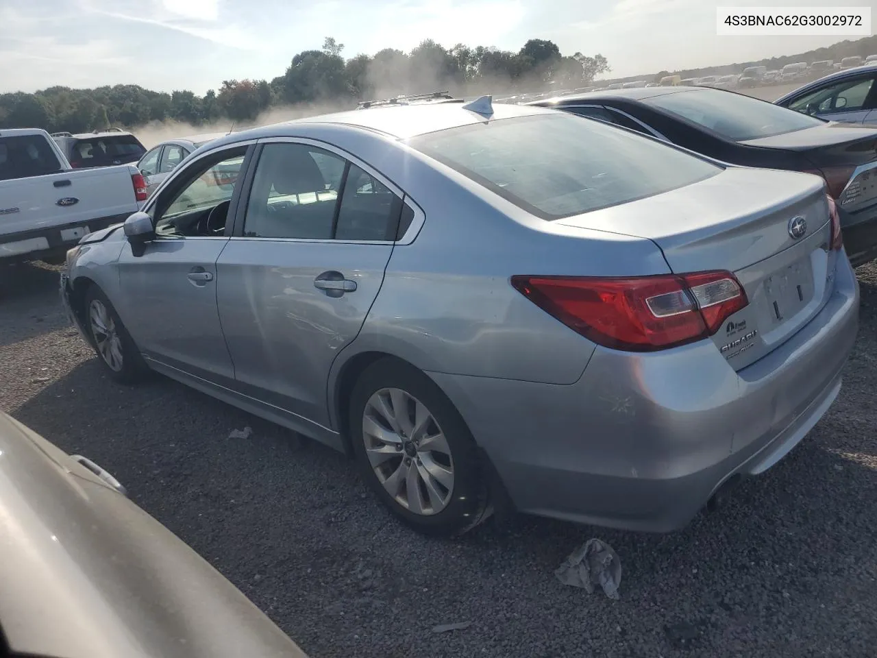 2016 Subaru Legacy 2.5I Premium VIN: 4S3BNAC62G3002972 Lot: 70409644