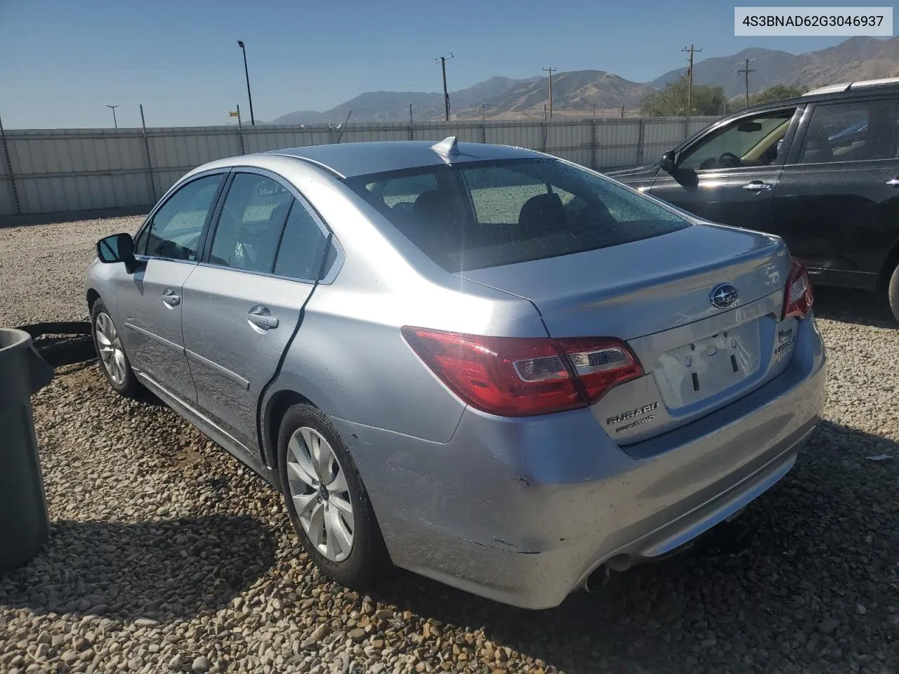 2016 Subaru Legacy 2.5I Premium VIN: 4S3BNAD62G3046937 Lot: 71291044