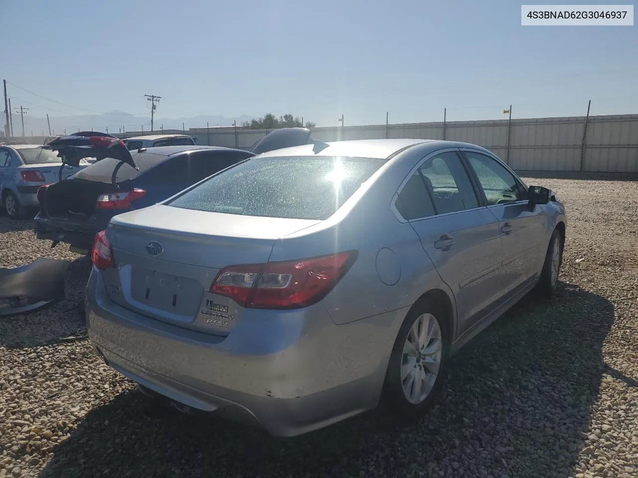 2016 Subaru Legacy 2.5I Premium VIN: 4S3BNAD62G3046937 Lot: 71291044