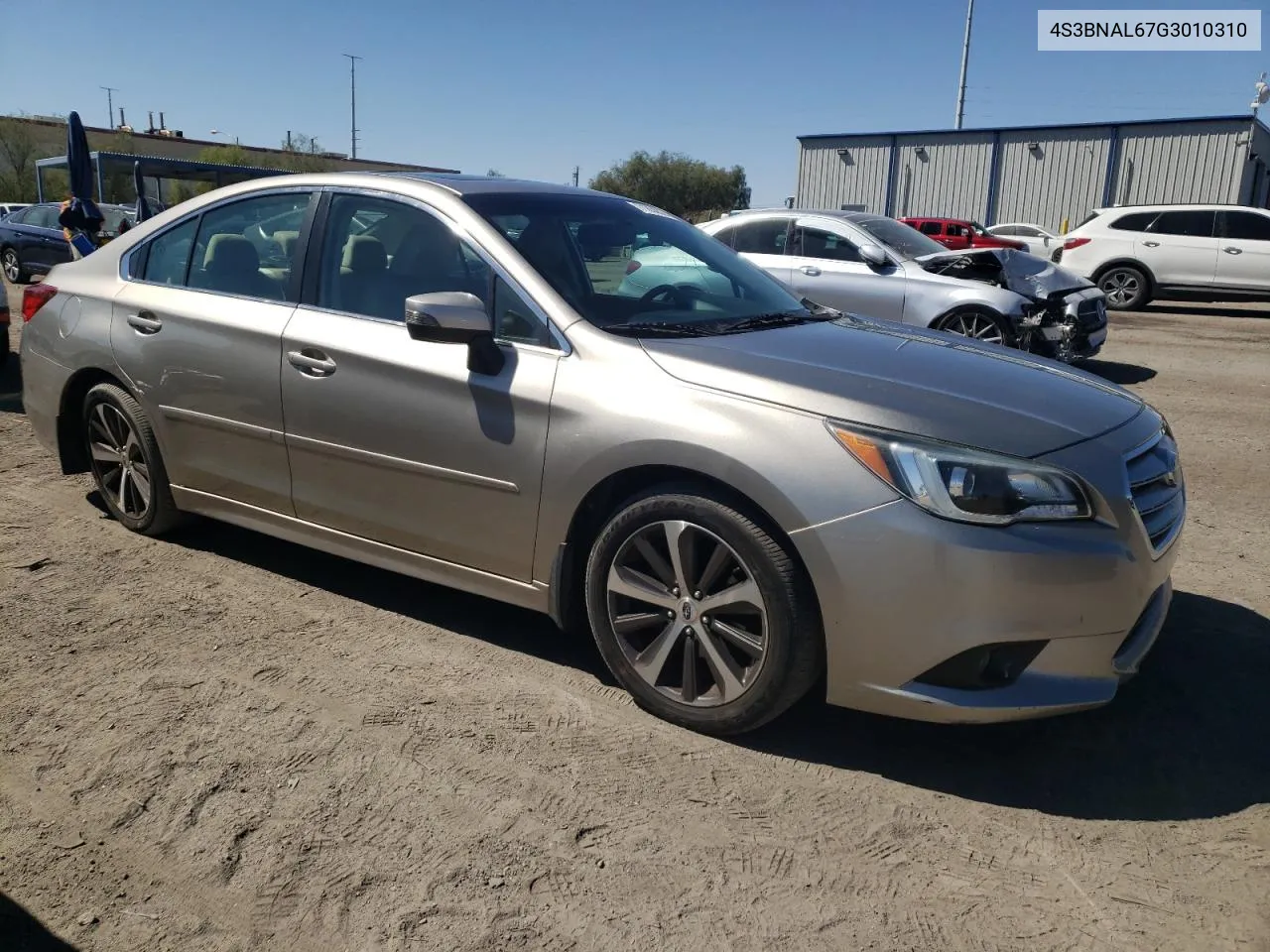 2016 Subaru Legacy 2.5I Limited VIN: 4S3BNAL67G3010310 Lot: 71838524