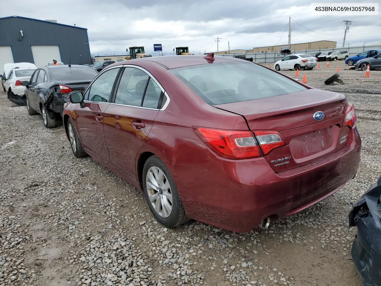 2016 Subaru Legacy 2.5I Premium VIN: 4S3BNAC69H3057968 Lot: 76370474