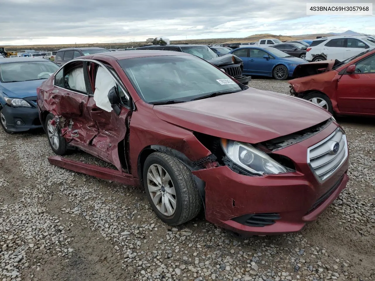 2016 Subaru Legacy 2.5I Premium VIN: 4S3BNAC69H3057968 Lot: 76370474