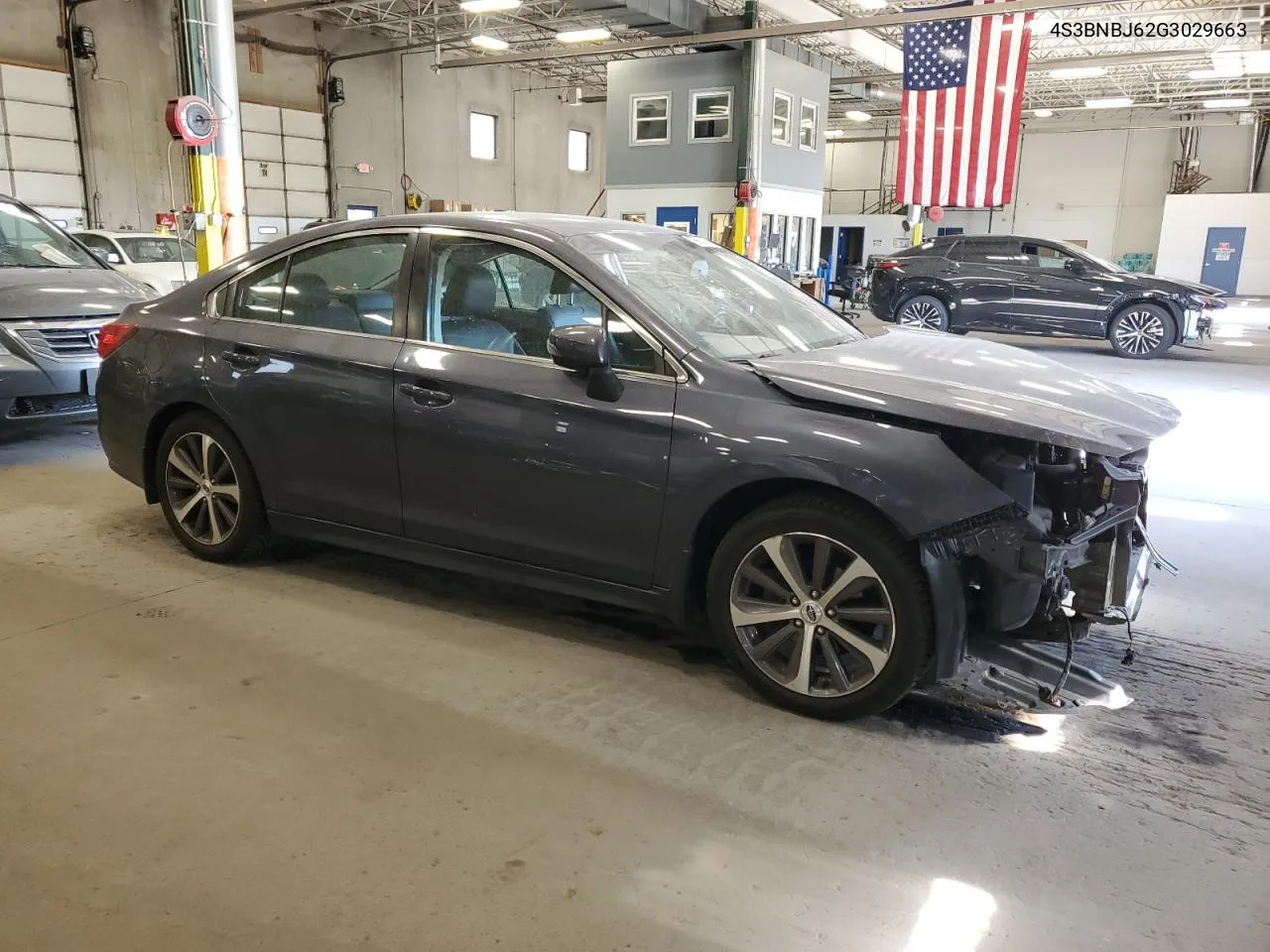 2016 Subaru Legacy 2.5I Limited VIN: 4S3BNBJ62G3029663 Lot: 76551484