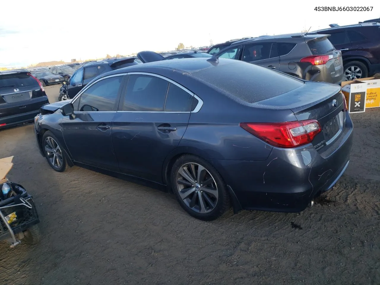 2016 Subaru Legacy 2.5I Limited VIN: 4S3BNBJ66G3022067 Lot: 76843434