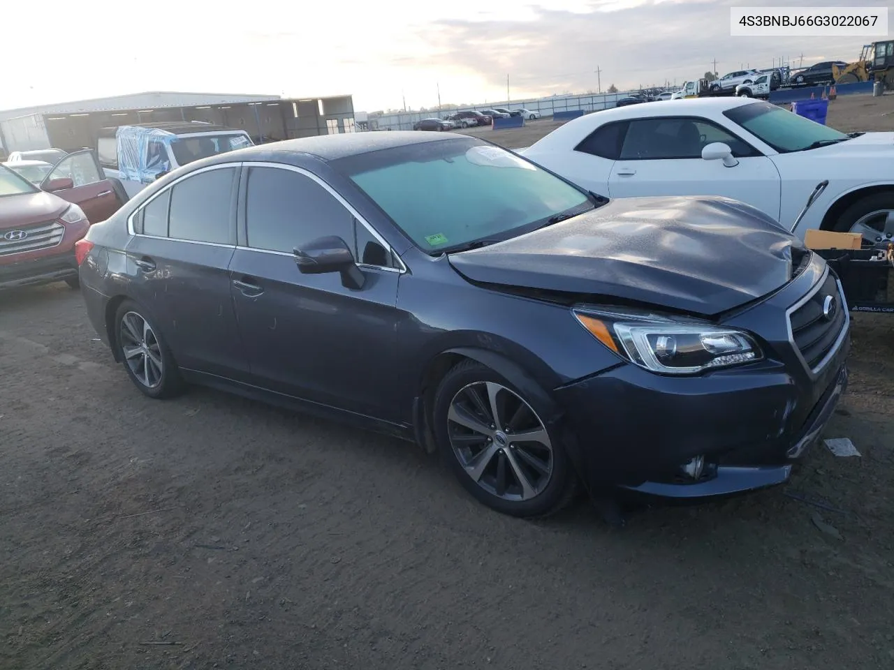 2016 Subaru Legacy 2.5I Limited VIN: 4S3BNBJ66G3022067 Lot: 76843434